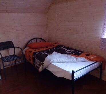 Кровать металлическая односпальная AT 233 (металлический каркас) + основание (90см x 200см) в Ростове-на-Дону фото покупателя №1