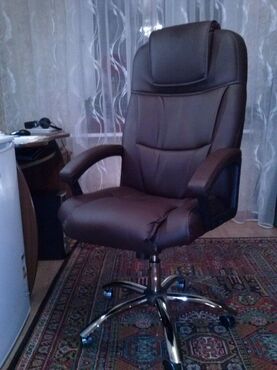 Кресло «Бергамо» (Bergamo) (Искусственная бежевая кожа) в Ростове-на-Дону фото покупателя №3