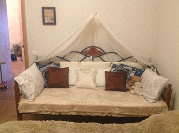 Кровать кованая «Канцона» (Canzona) + мет. основание (140см x 200см), белый (butter white) в Ростове-на-Дону фото покупателя №3