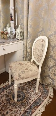 Стул с мягким сиденьем и спинкой «Принцесс» (Princess) (Слоновая кость) в Ростове-на-Дону фото покупателя №1